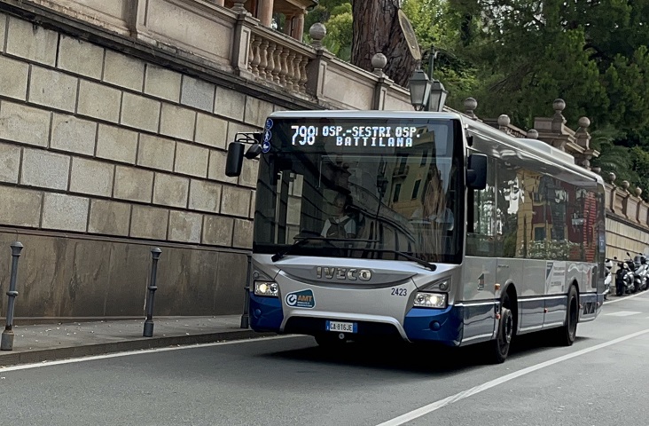 Tra Sestri Levante e Casarza Ligure, disagi sui bus Atp per una manifestazione — Genova