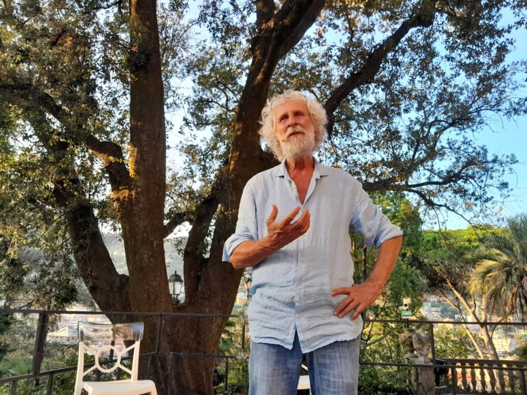 PINO PETRUZZELLI SUL PALCO DI VILLA DURAZZO