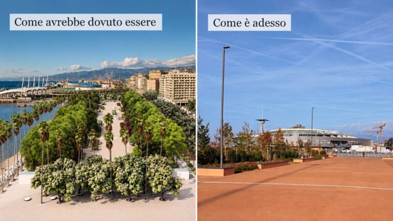 Piazzale Kennedy a Genova dopo l’apertura del nuovo parco