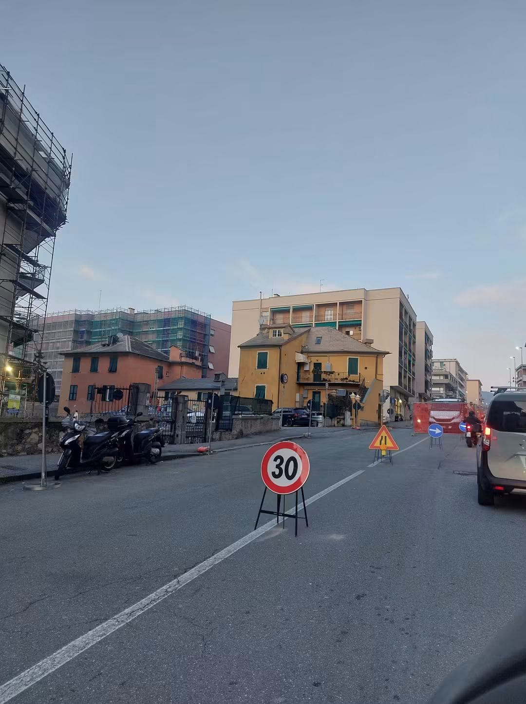 via_isonzo_cantiere_lavori