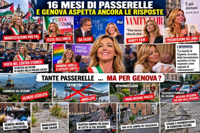 Silvia Salis, sindaca di Genova